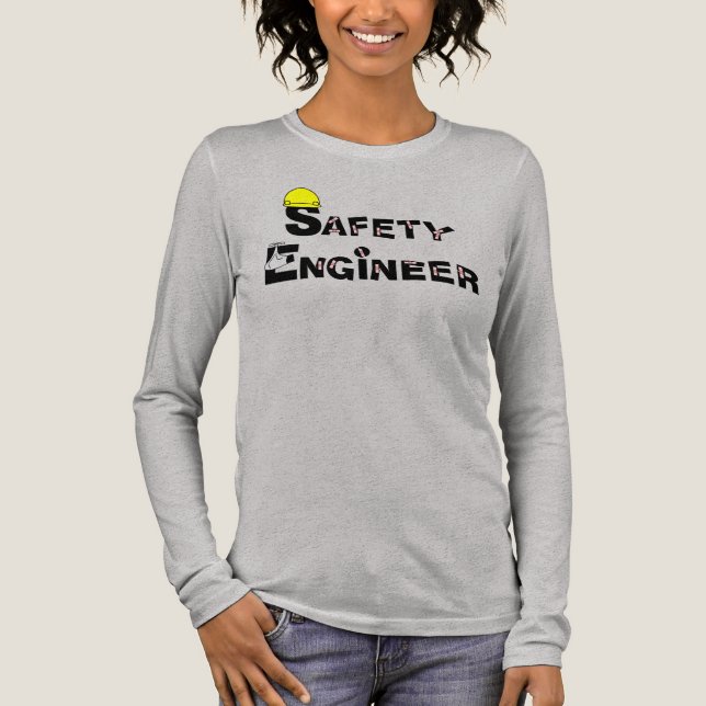 Camiseta Triblenda Bandas de Ingeniería de Seguridad (Anverso)