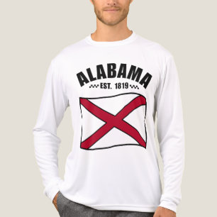 Camiseta Triblenda bandera de Alabama EE. UU.