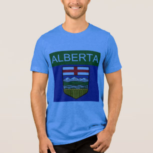 Camiseta Triblenda Bandera de Alberta