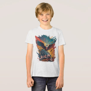 Camiseta Triblenda Bandera de Estados Unidos