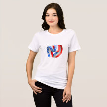Bandera estadounidense T_Shirt