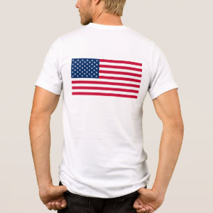 Camiseta Triblenda Bandera Patriótica Americana