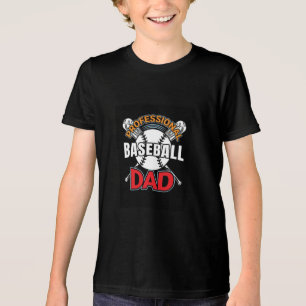Camiseta Triblenda Bandera Patriótica Estadounidense de Béisbol Dad 2