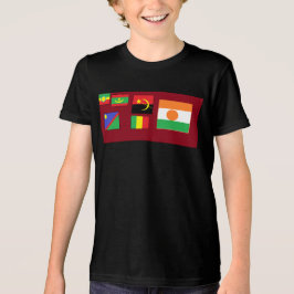 Camiseta Triblenda Banderas del mundo