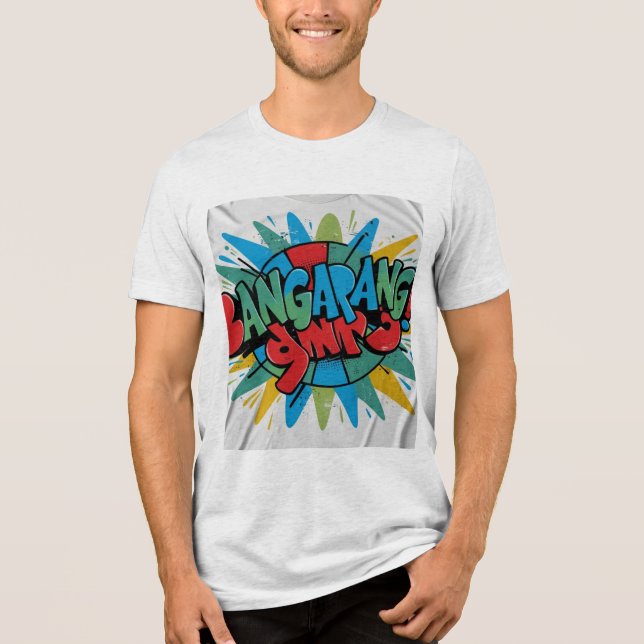 Camiseta Triblenda ¡Bangarang! Vibrante tela Art T-Shirt (Anverso)