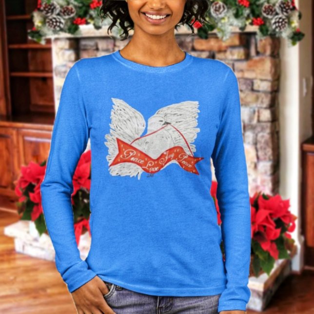 Camiseta Triblenda Banner Dove-II  (This Banner Dove-II Tri-Blend Shirt, fits as well as it looks!)