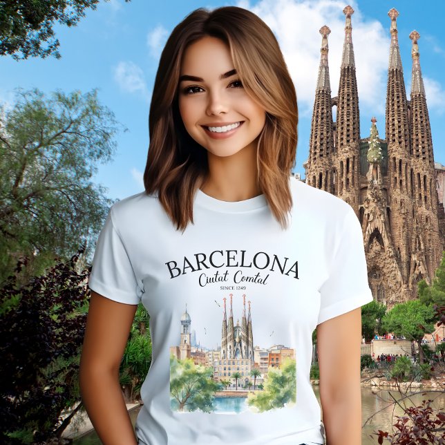 Camiseta Triblenda Barcelona Spain – Iconic Cathedral (Subido por el creador)