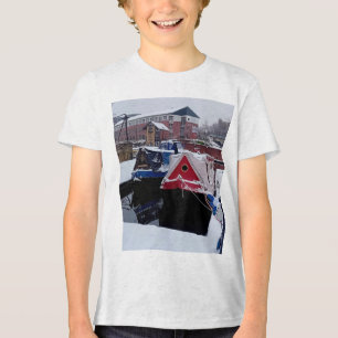 Camiseta Triblenda Barco azul y rojo