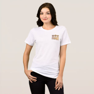 Camiseta Triblenda Barkers de playa Trio de Bikini con actitud