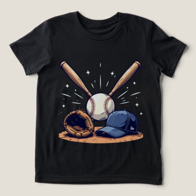 Camiseta Triblenda Baseball lovers after school activity club (Diseño delantero )