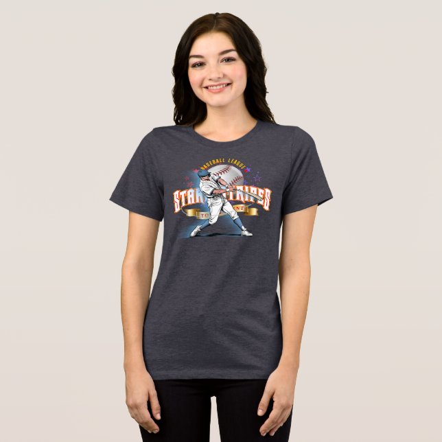 Camiseta Triblenda Baseball Stars & Stripes (D. mode) | Women (Anverso Completo )