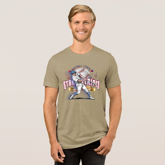 Camiseta Triblenda Baseball Stars & Stripes | Men (Anverso Completa)