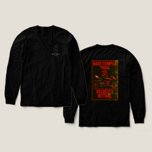 Camiseta Triblenda Bass Temple Yoga: Ritual Velocidad - Redline Editi