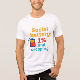 Camiseta Triblenda Batería social baja