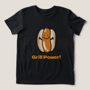 Camiseta Triblenda BBQ Time Funny Hot Dog Personalizado