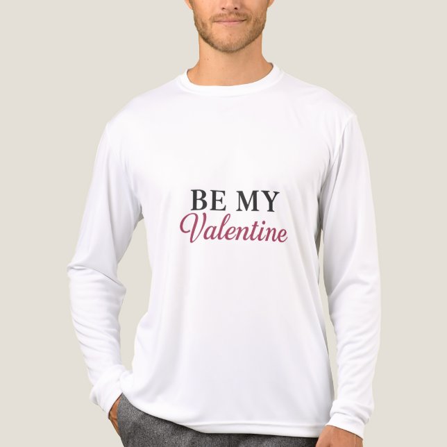 CAMISETA TRIBLENDA BE MY VALENTINE (Anverso )
