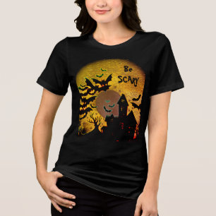 Camiseta Triblenda Be Scary Haunted House T-Shirt