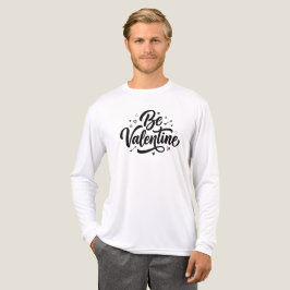 Camiseta Triblenda Be Valentine Bold Minimal Typography T-Shirt