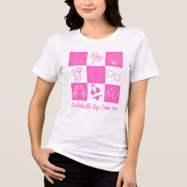 Camiseta Triblenda Beach Bachelorette Trip Pink