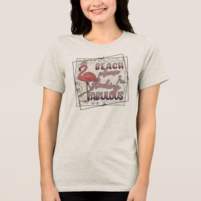 Camiseta Triblenda Beach Please (Anverso)