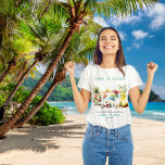 Camiseta Triblenda Beach Tropical Cocktails Bachelorette Party<br><div class="desc">Qué mejor manera de celebrar con la familia y los amigos que un "Fiesta de cócteles" de la costa para conmemorar su fiesta de la Bachelorette,  conocida como "el último vuelo antes del anillo". Todos estarán relajados y cómodos en esta celebración de playa con temática tropical.</div>