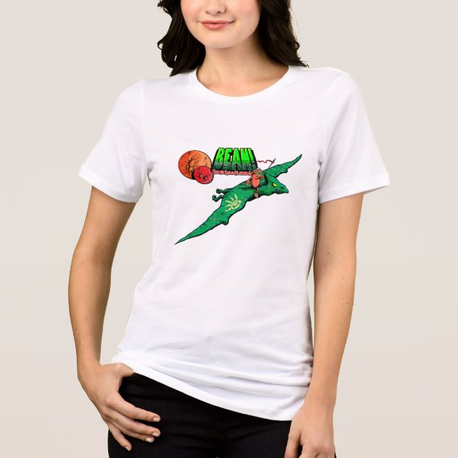 Camiseta Triblenda BEAN! Flier Women's T-Shirt (Anverso)