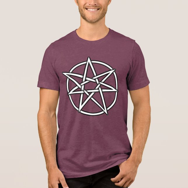 Camiseta Triblenda BEAN! Wizard Star Men's    (Anverso)