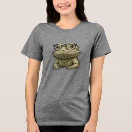 Camiseta Triblenda Bearded Dragon • Cute Beardie Design
