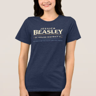 Camiseta Triblenda Beasley para el Distrito 11 de la Cámara de Repres