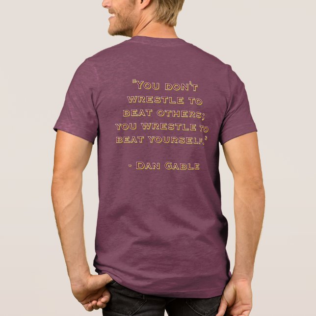 Camiseta Triblenda "Beat Yourself" (Reverso )