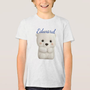 Camiseta Triblenda Bebé de oso polar