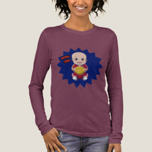 Camiseta Triblenda Bebé lindo vestido de futbolista