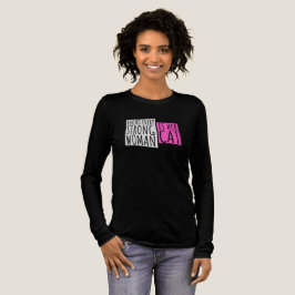 Camiseta Triblenda Behind Every Strong Woman Is Her Cat Funny Quote