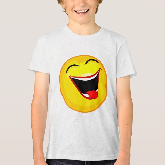 Camiseta Triblenda Bella+Canvas Jóvenes Traglomeran camiseta, White F (Anverso)