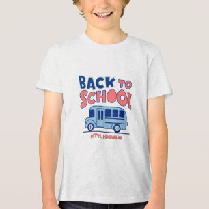 Camiseta Triblenda Bella+Canvas Juventud Tri-Blend T-Shirt - Suave, l