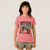 Bella+Canvas Juventud Triple mezcla T-Shirt