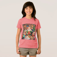 Bella+Canvas Juventud Triple mezcla T-Shirt