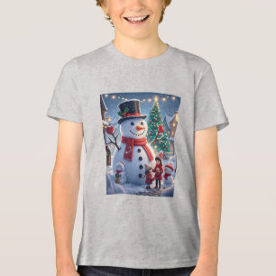 Camiseta Triblenda Bella+Canvas Juventud Triple mezcla T-Shirt