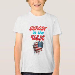 Camiseta Triblenda Bella+Canvas Juventud Triple mezcla T-Shirt