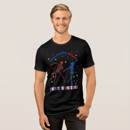 Camiseta Triblenda Bella Canvas Tango al Whitehouse Halloween