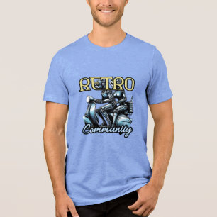 Camiseta Triblenda Bella+Canvas Traglomeración Tradicional, Blanco, A