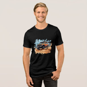 Camiseta Triblenda Bella+Canvas Traglomeración Triple