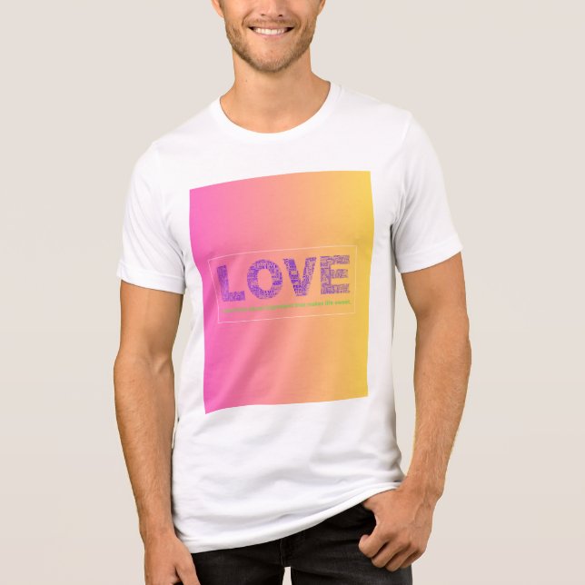 Camiseta Triblenda Bella+Canvas Traglomeración Triple (Anverso)