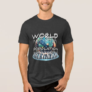 Camiseta Triblenda Bella+Canvas Traglomeración triple T-Shirt, Sólido