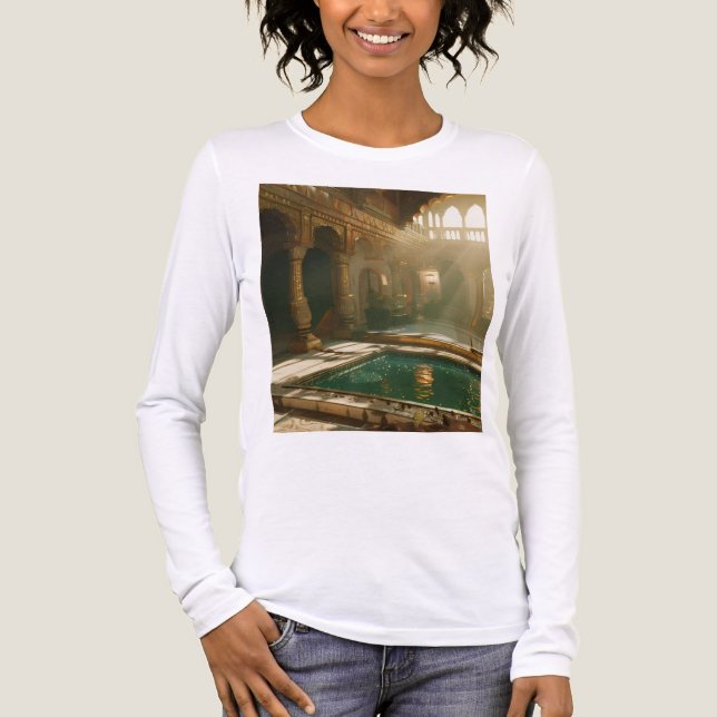 Camiseta Triblenda Bella+Canvas Tri-blend Long Sleeve Shirt (Anverso)