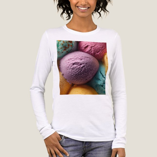 Camiseta Triblenda Bella+Canvas Tri-blend Long Sleeve Shirt (Anverso)