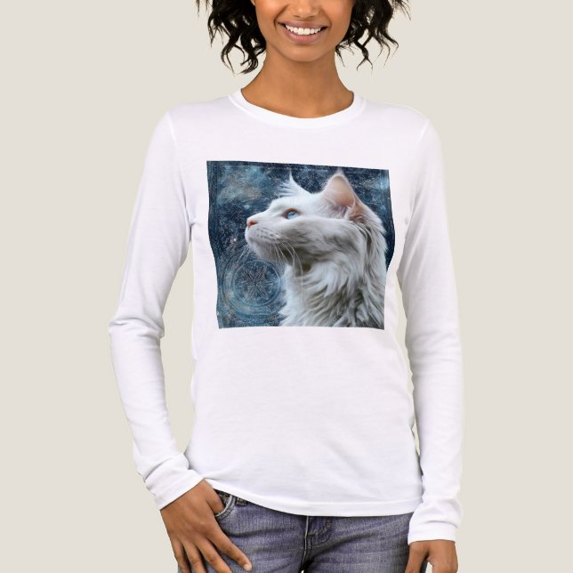 Camiseta Triblenda Bella+Canvas Tri-blend Long Sleeve Shirt (Anverso)