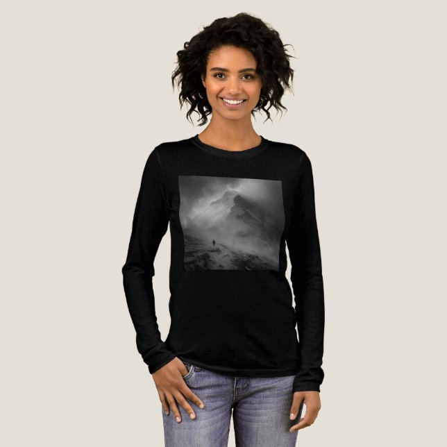 Camiseta Triblenda Bella+Canvas Tri-blend Long Sleeve Shirt (Anverso Completo)