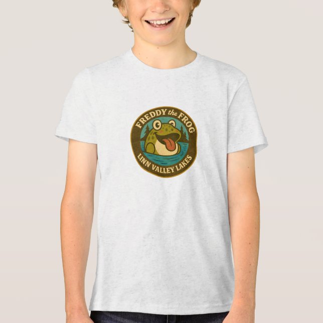 Camiseta Triblenda Bella+Canvas Tri-blend Long Sleeve Shirt, Solid Bl (Anverso)