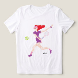 Camiseta Triblenda Bella+Canvas Women's Tri-blend T-Shirt Tennis 
